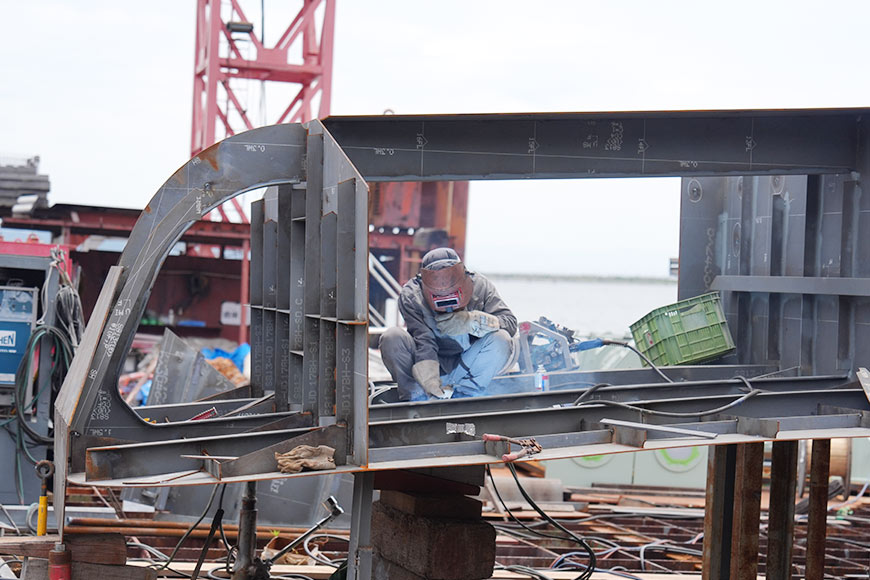 船ってどうやってつくる？